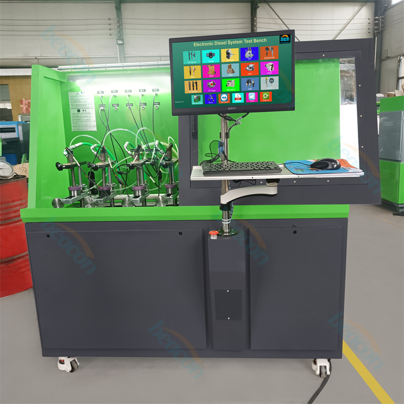 {CR304 Professional Common Rail Injector Test Bench Supports 4 Injectors Simultaneously}
