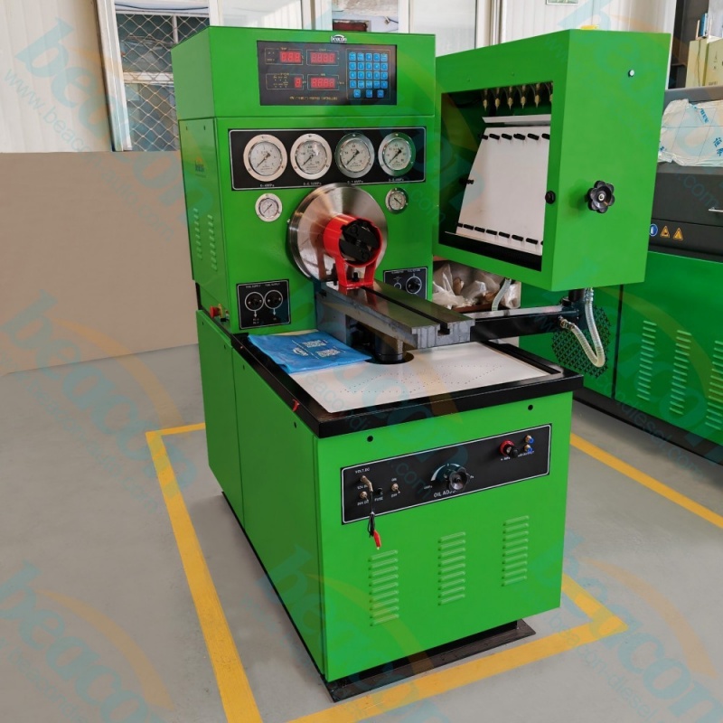 {MINI 12PSB Series Diesel Fuel Injection Pump Test Bench with Frequency Conversion}