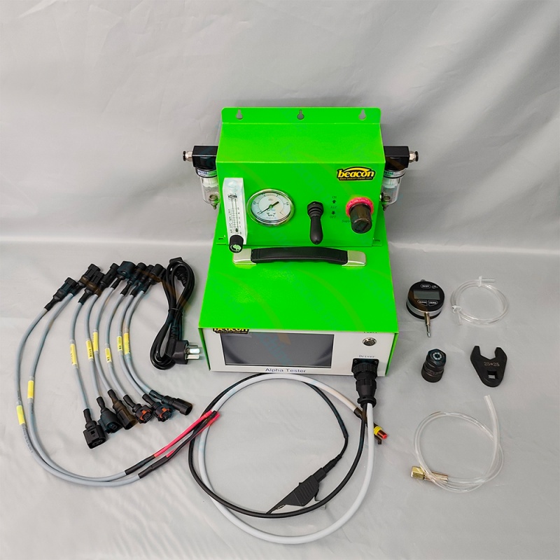 {CRI350 Siemens VDO Piezo Injector Full-Functional Tester with Air Gap and Stroke Test}