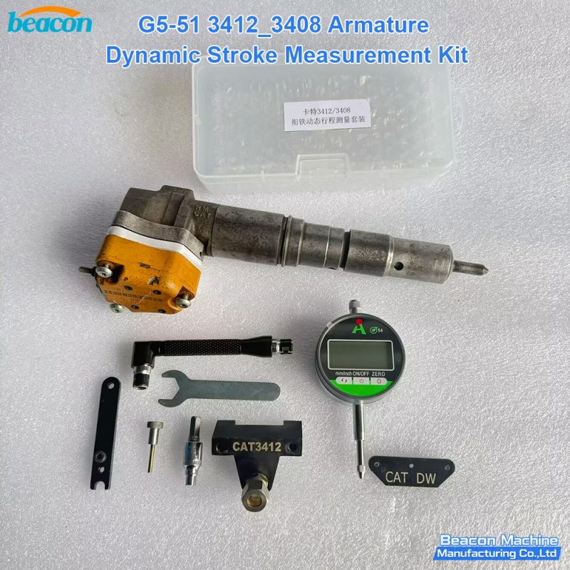 {G5-51 Caterpillar 3412 3408 HEUI Injector Armature Lift Measurement Kit}