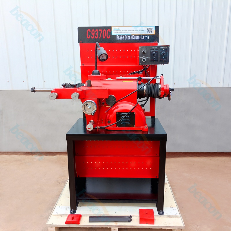 {C9370C Horizontal Brake Lathe Machine for Car and Pickup Brake Drum & Disc Repair}