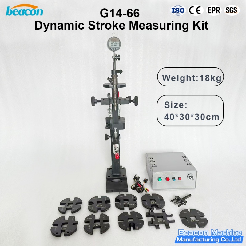 {G14-66 Kit de Herramientas de Medición de Elevación de Recorrido Dinámico del Inyector Common Rail}