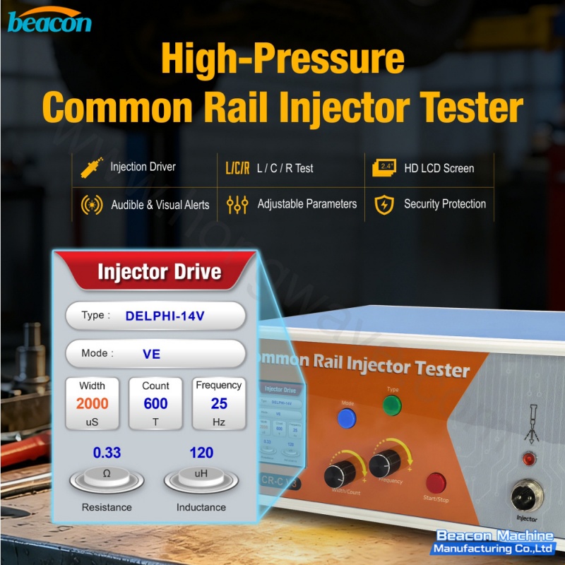 probador de inyectores common rail,herramienta de prueba de inyectores diésel,máquina de control de inyectores de combustible