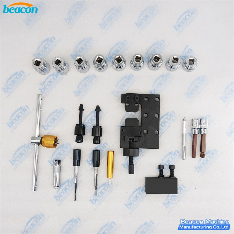kit de reparación de inyectores diésel, herramientas de desmontaje para common rail, juego de herramientas para inyectores de combustible