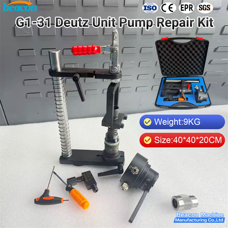 kit reparación deutz, herramientas desmontaje bomba unitaria, reparación eup eui diésel, kit mantenimiento inyectores deutz, herramienta desmontaje inyector unitario