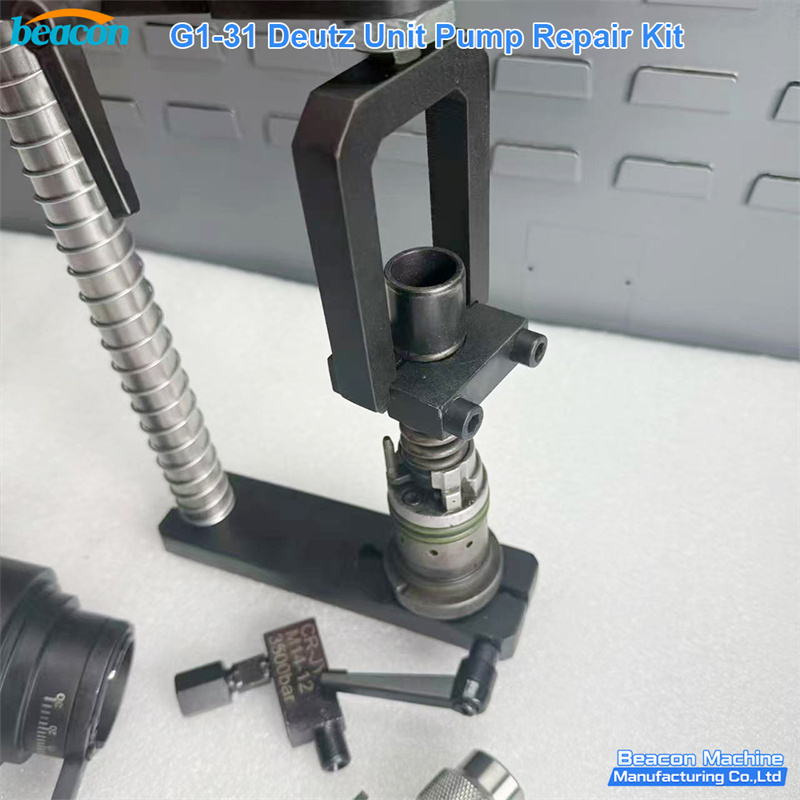 kit reparación deutz, herramientas desmontaje bomba unitaria, reparación eup eui diésel, kit mantenimiento inyectores deutz, herramienta desmontaje inyector unitario