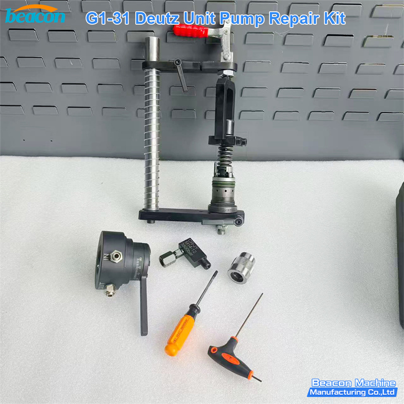 kit reparación deutz, herramientas desmontaje bomba unitaria, reparación eup eui diésel, kit mantenimiento inyectores deutz, herramienta desmontaje inyector unitario