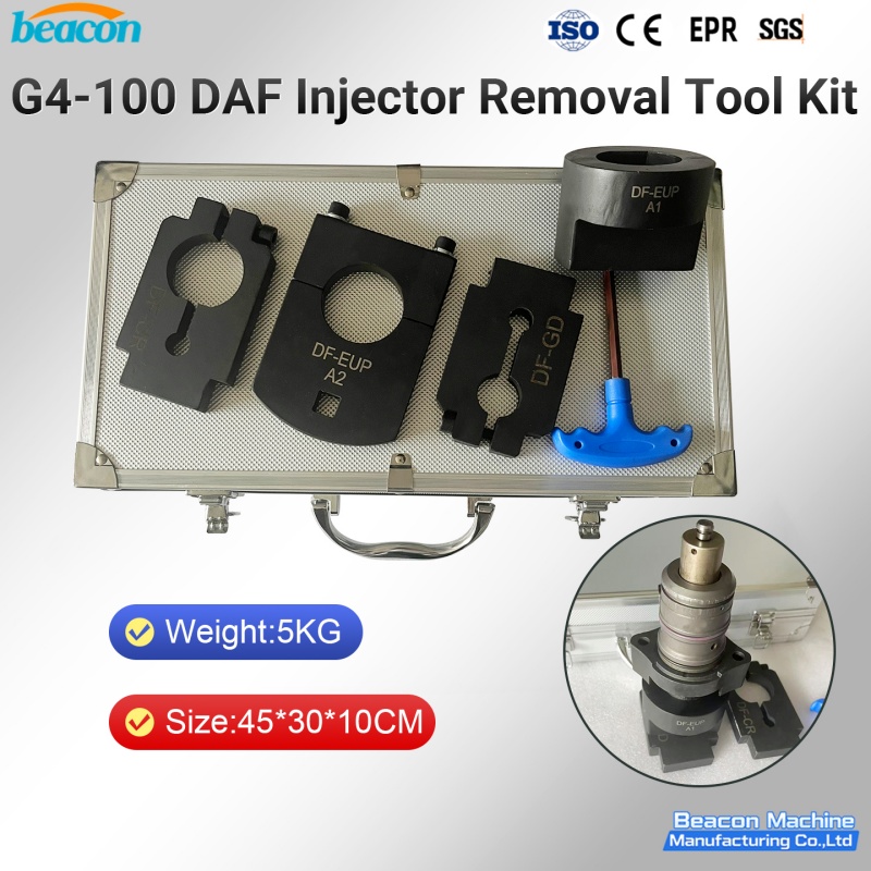 {Kit Extractor para Remoción de Inyectores de Combustible Common Rail Diesel para Camión DAF Juego de Desmontaje y Reparación Set G4-100}
