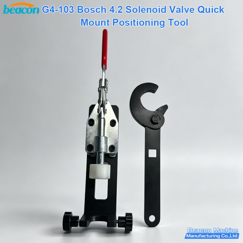 {Kit de Herramientas Fixture para Posicionamiento Montaje e Instalación de Válvula de Solenoide de Inyector Diesel Common Rail Bosch 4.2 G4-103}