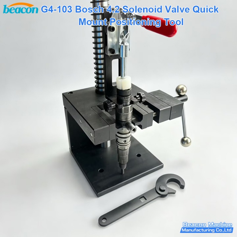 herramienta de posicionamiento de válvula de solenoide bosch, fixture de instalación de válvula de inyector, herramientas de reparación common rail
