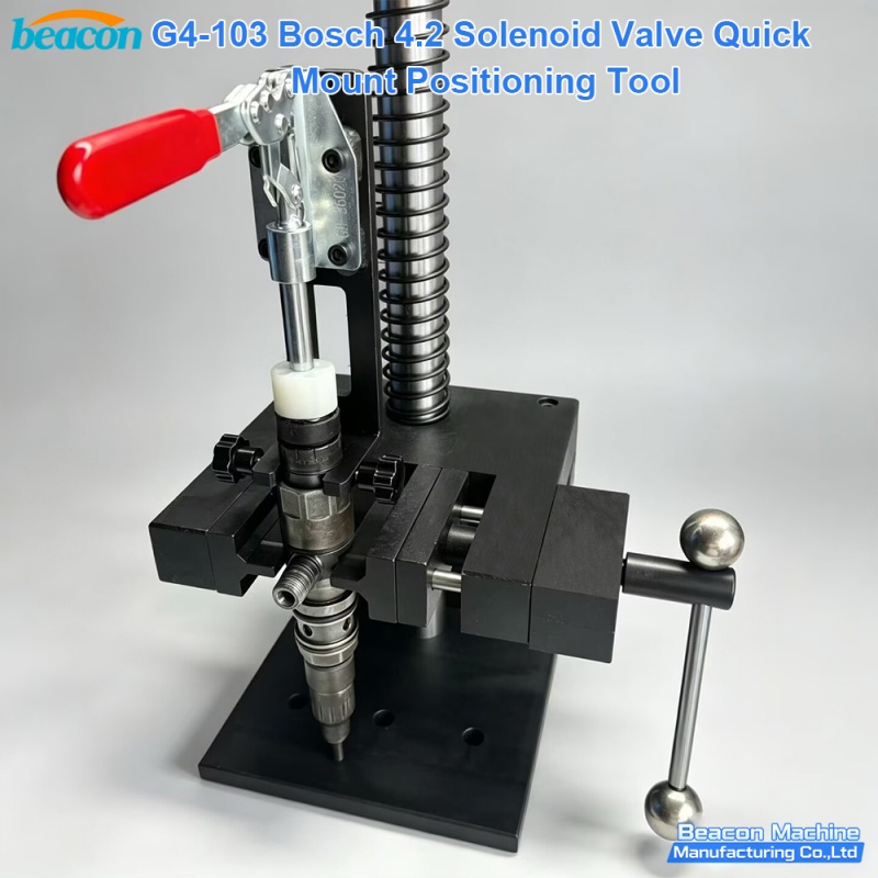 herramienta de posicionamiento de válvula de solenoide bosch, fixture de instalación de válvula de inyector, herramientas de reparación common rail