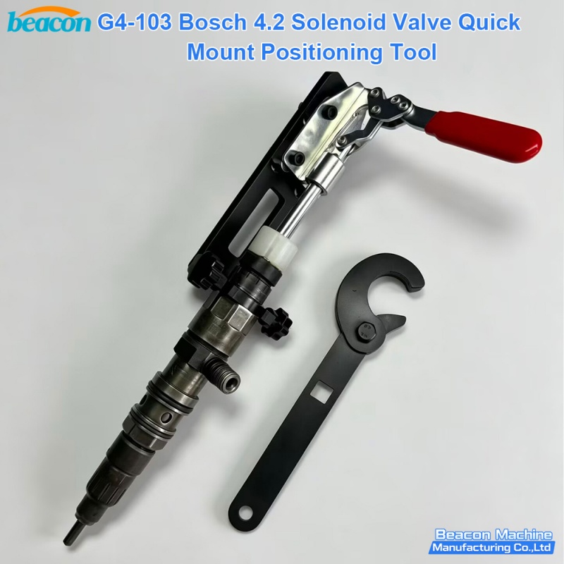 herramienta de posicionamiento de válvula de solenoide bosch, fixture de instalación de válvula de inyector, herramientas de reparación common rail