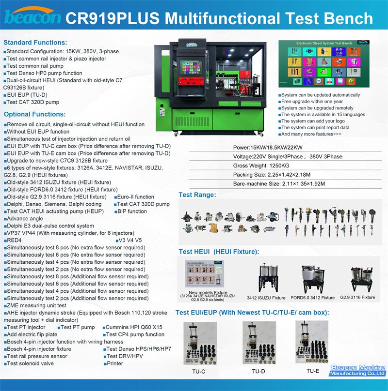 banco pruebas, common rail, calibración inyectores, diagnóstico diésel