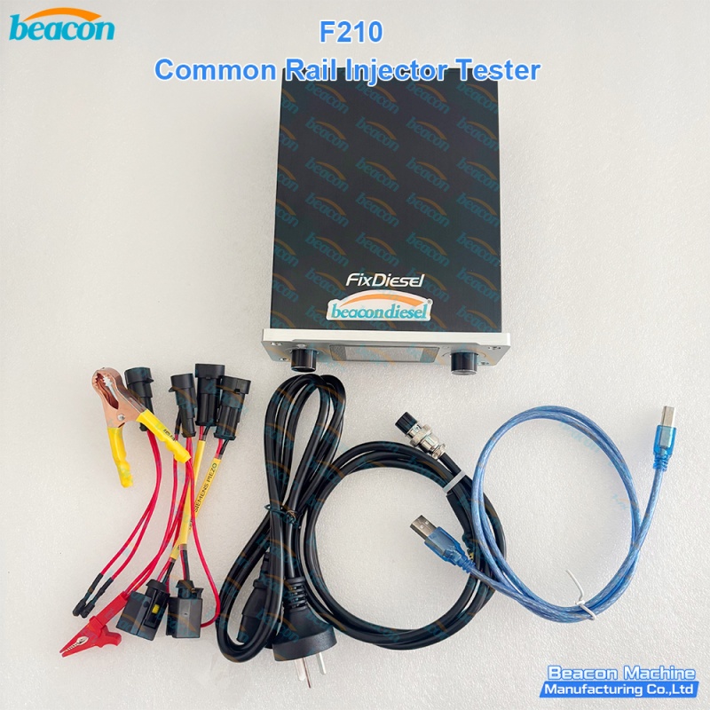 {F210 Probador de Inyectores Piezo Common Rail Capacitancia Aislamiento y Tensión de Apertura}