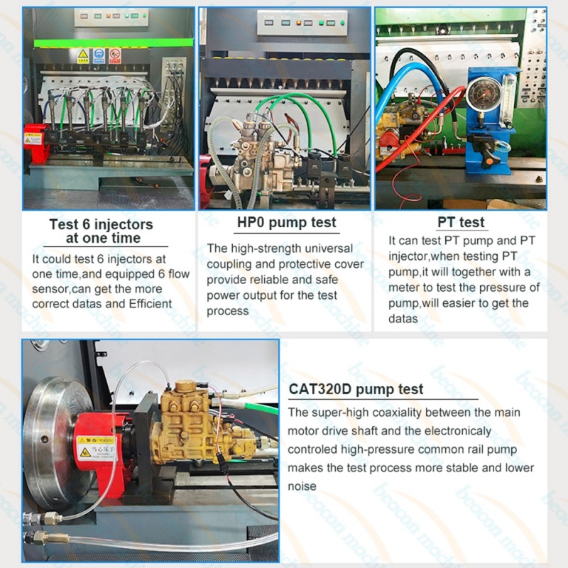 common rail test bench injector, diesel pump test machine, crdi test bench