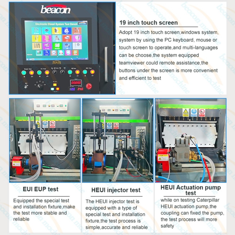 common rail test bench injector, diesel pump test machine, crdi test bench