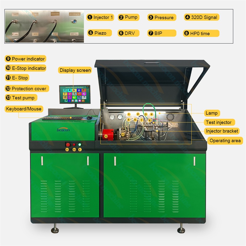 CRDI test bench, injector coding machine, diesel workshop equipment