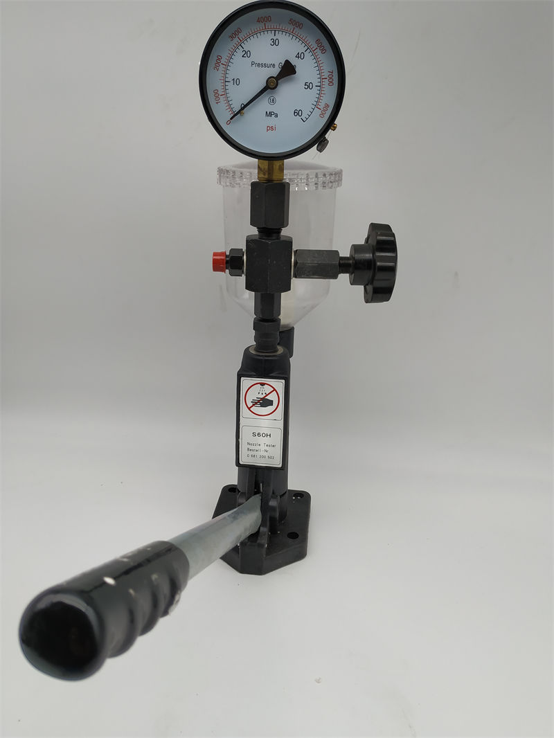 S60H Injector Tester, Diesel Nozzle Calibrator, Fuel Injector Pressure Tester