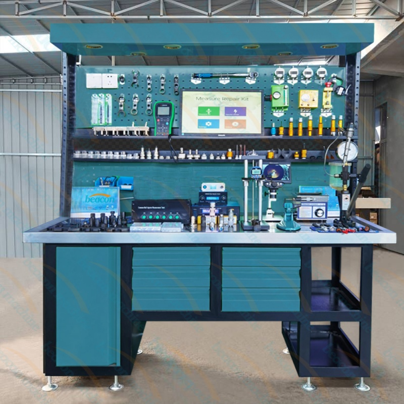 Diesel Repair Workbench, Injector Disassembly Table, Fuel Pump Repair Station