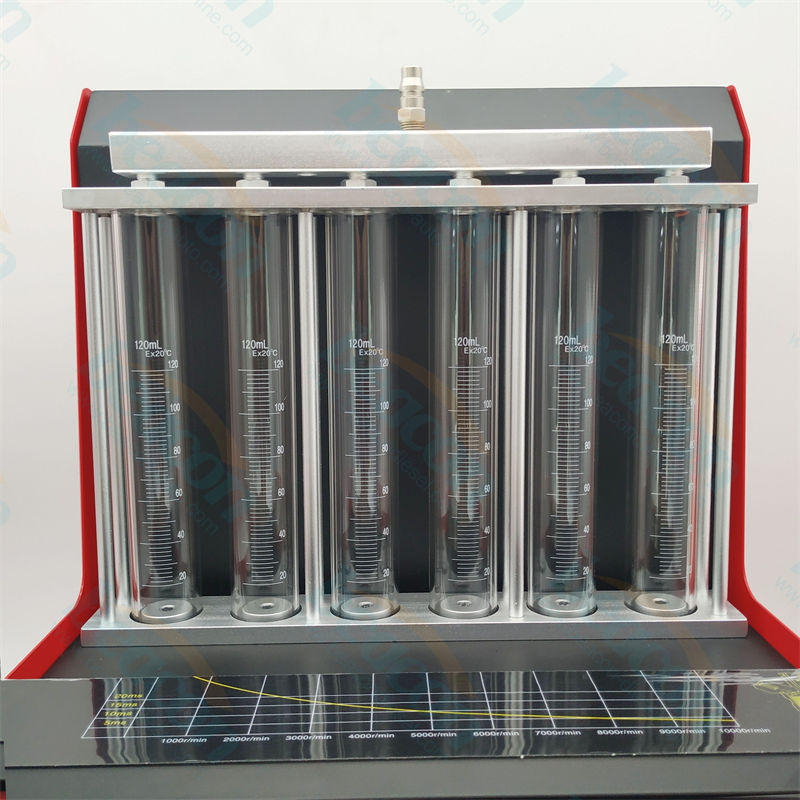 BC-6C Injector Cleaner, Fuel Injector Tester, Ultrasonic Fuel Injector Cleaning