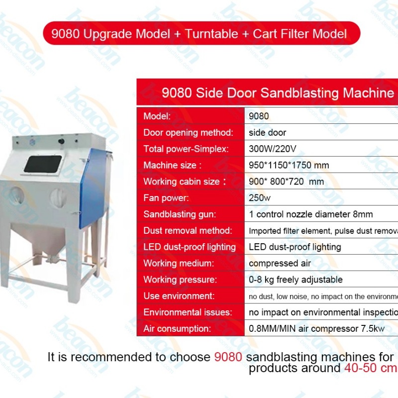 Automatic Sand Blasting Machine, Wet Dry Sandblaster, Industrial Dust-Free Sandblasting Automatic Sand Blasting Machine, Wet Dry Sandblaster, Industrial Dust-Free Sandblasting