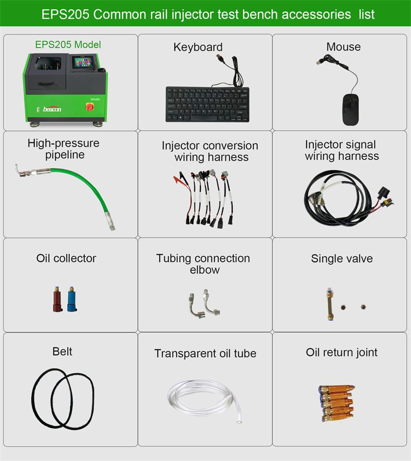 common rail injector tester, fuel injection test stand, diesel diagnostic tool
