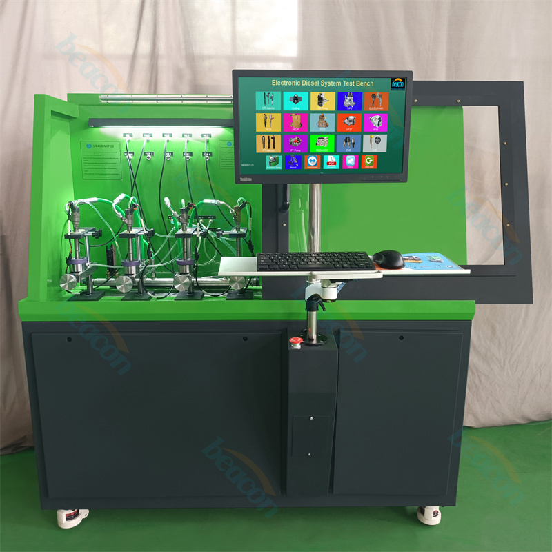 CR304 Test Bench, 4 Injector Test Stand, Common Rail Injector Coding
