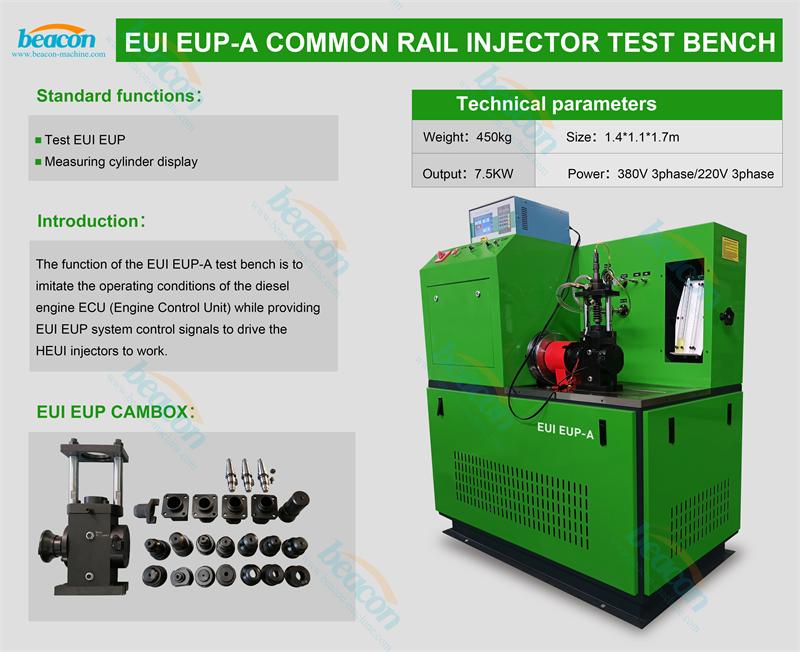 EUI EUP Test Bench, Unit Injector Tester, Diesel Unit Pump Repair