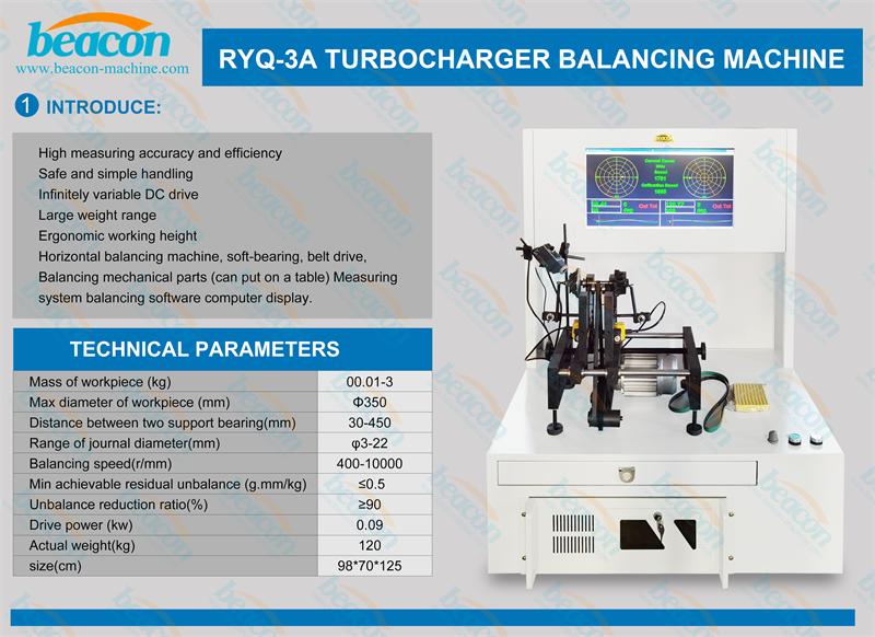 Turbocharger Balancing Machine, Dynamic Balancing Machine, Turbo Rotor Balancer