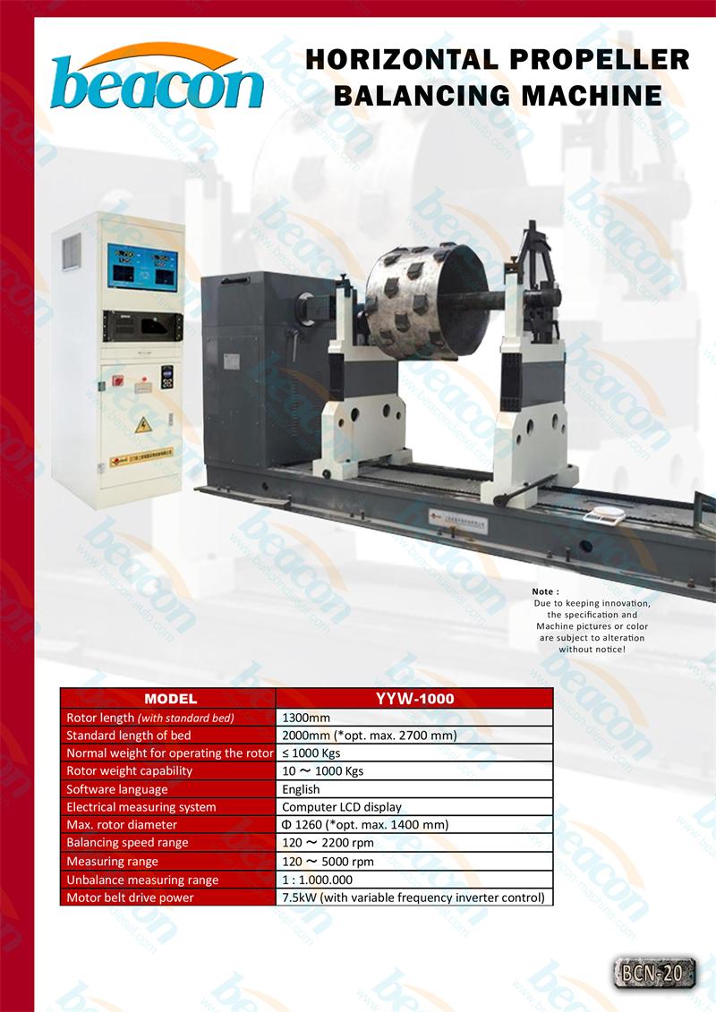 Industrial Balancing Machine, Heavy Duty Rotor Balancer, Dynamic Balancing Equipment