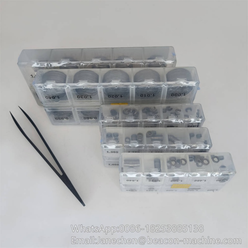 Bosch Injector Shims, Common Rail Calibration Washers, Injector Repair Gasket