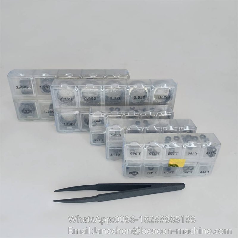 Bosch Injector Shims, Common Rail Calibration Washers, Injector Repair Gasket
