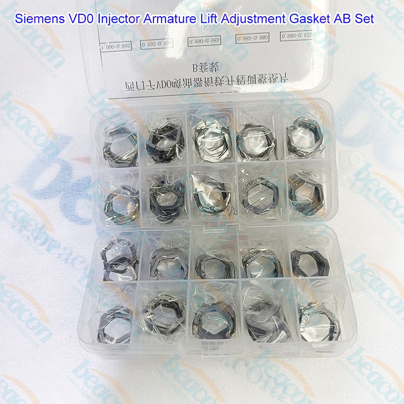 Piezo Injector Shims, Armature Lift Adjustment, Diesel Calibration Washer