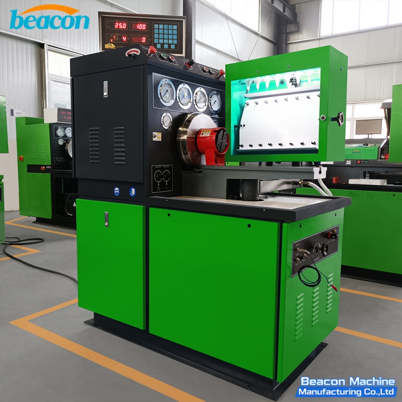 Mechanical Diesel Pump Tester, Fuel Injection Calibration Rig, 8 Cylinder Pump Test Bench