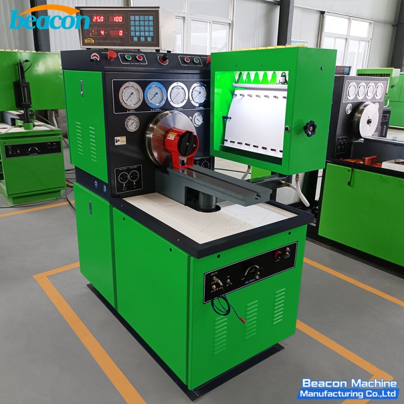 Mechanical Diesel Pump Tester, Fuel Injection Calibration Rig, 8 Cylinder Pump Test Bench