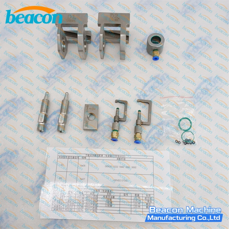 Denso Injector Holder, Common Rail Clamping Fixture, Diesel Repair Tool Set