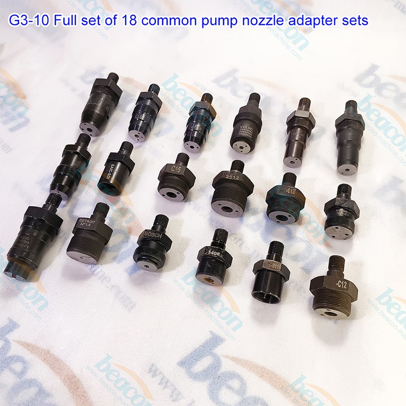 EUI EUP Adapter Set, Unit Injector Test Tools, Diesel Testing Master Kit
