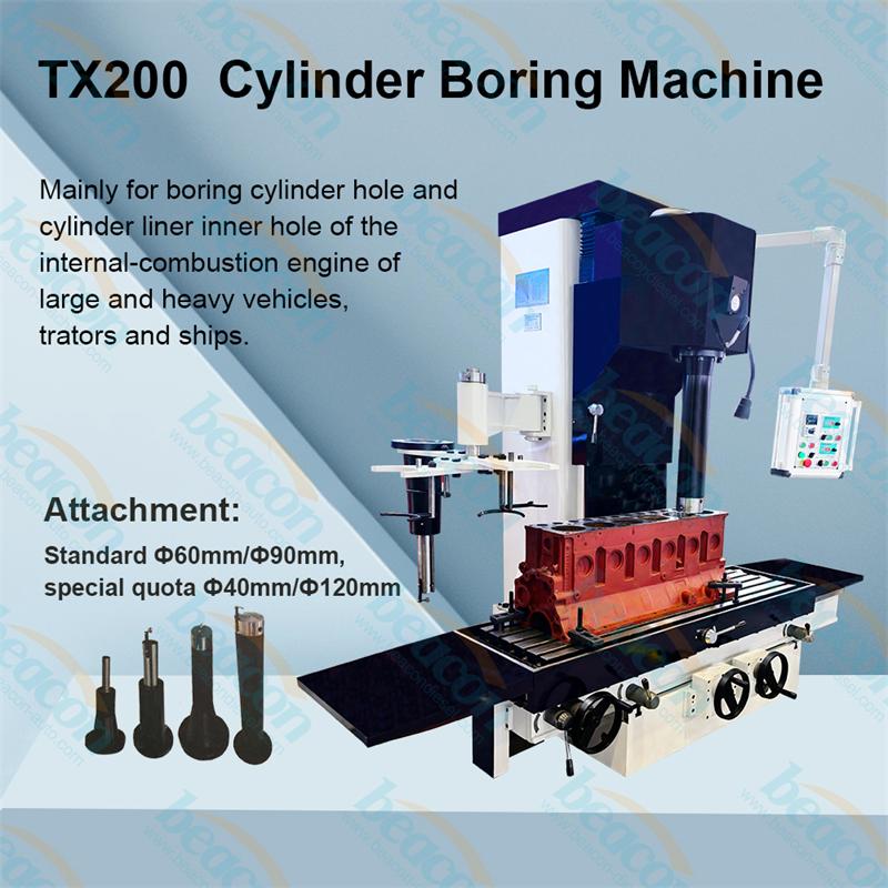 Vertical Cylinder Boring Machine, Engine Rebuilding Machine, Heavy Duty Boring Milling Machine