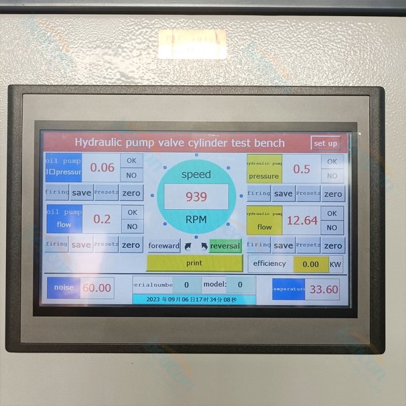 Steering Pump Tester, Hydraulic Pump Test Bench, Booster Pump Diagnostic Tool
