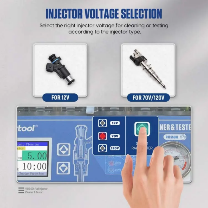 Injector Diagnostic Tool, Fuel Flow Tester, Auto Fuel System Cleaner