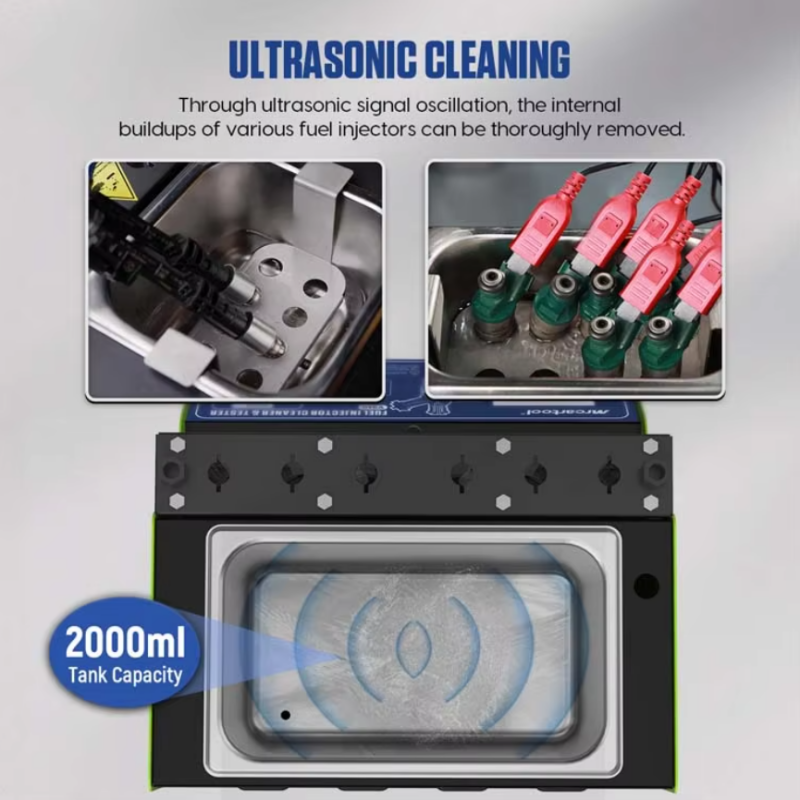 Injector Diagnostic Tool, Fuel Flow Tester, Auto Fuel System Cleaner
