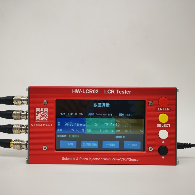 LCR Digital Bridge, Injector Resistance Tester, Solenoid Valve Inductance Meter