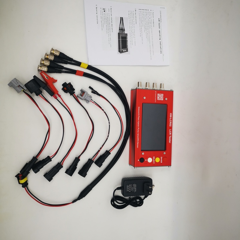 LCR Digital Bridge, Injector Resistance Tester, Solenoid Valve Inductance Meter