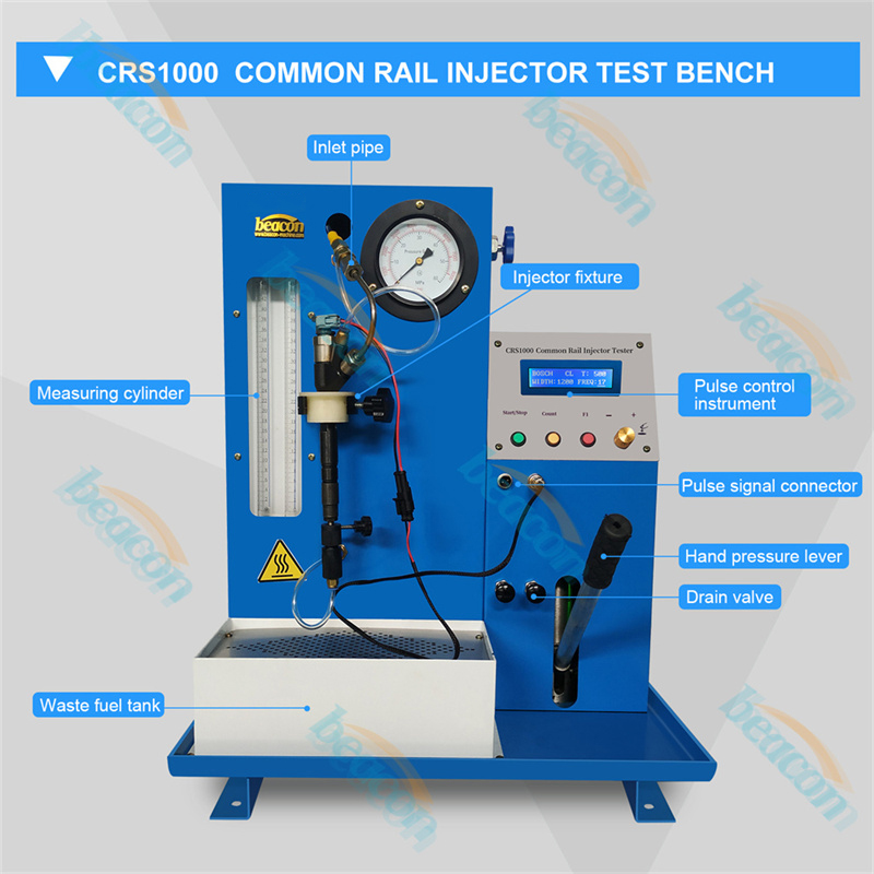 Common Rail Injector Test Bench, Injector Atomization Tester, Diesel Injector Flow Meter Common Rail Injector Test Bench, Injector Atomization Tester, Diesel Injector Flow Meter